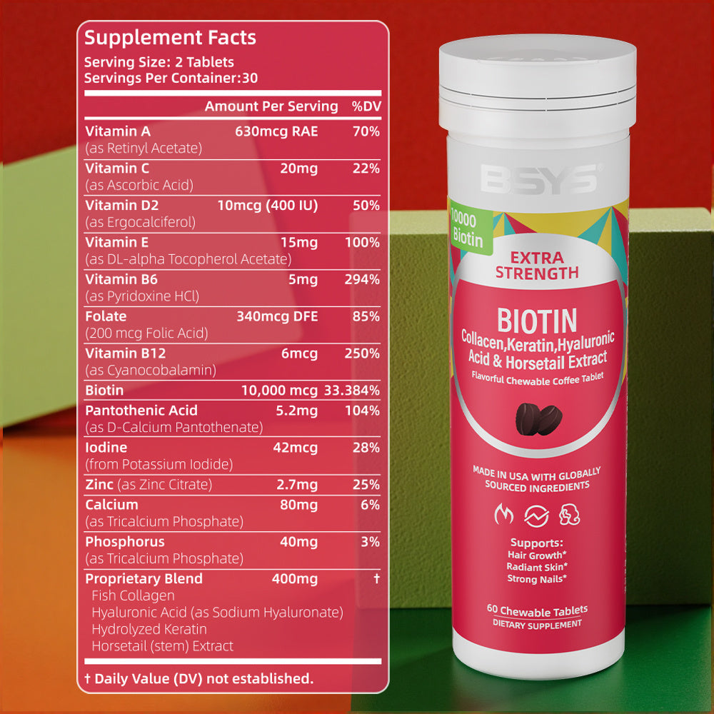 BSYS Coffee-flavored Biotin