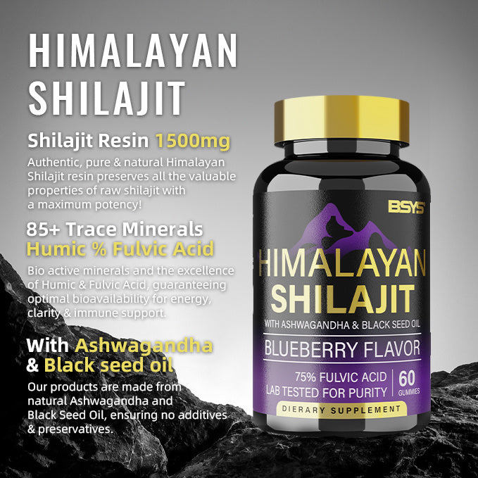 BSYS HIMALAYAN SHILAJIT GUMMIES