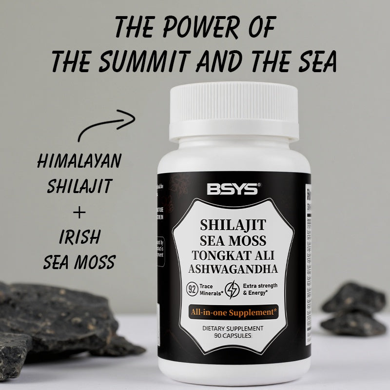 BSYS himalayan shilajit + sea moss