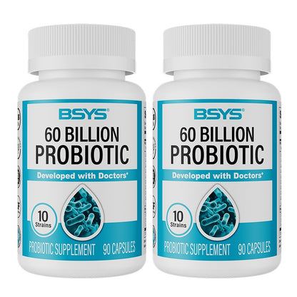 BSYS 60 Billion CFU Probiotic Capsules