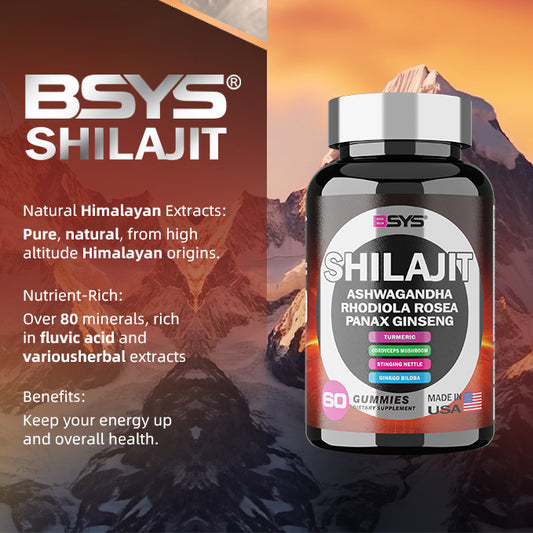 BSYS 8IN1 SHILAJIT GUMMIES 60