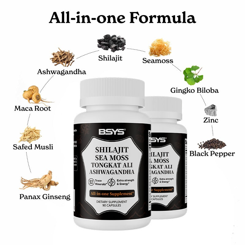 BSYS himalayan shilajit + sea moss